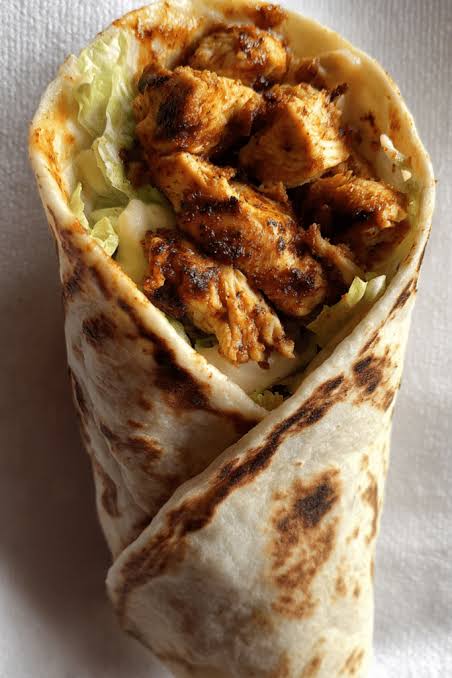Saag Paneer Wrap